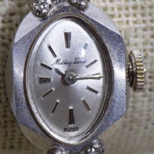 Vintage Mathey Tissot Ladies Cocktail Watch 14K